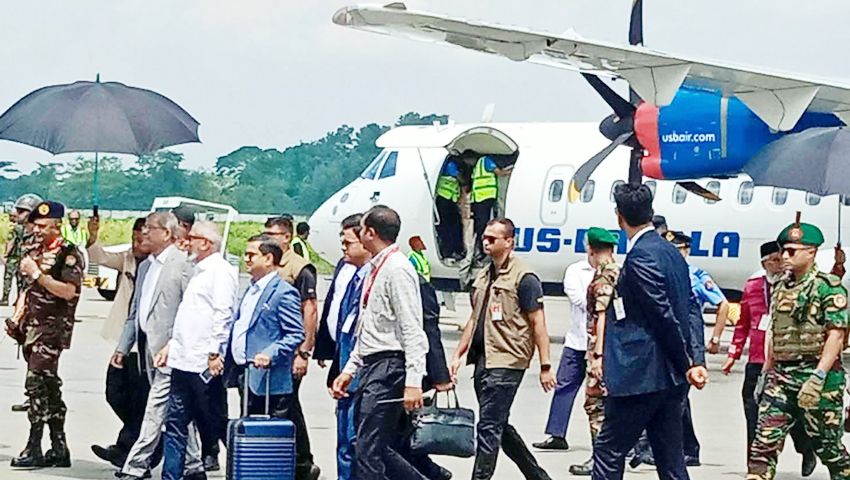 সিলেটে পৌঁছেছেন রাষ্ট্রপতি মির্জা ফখরুল ইসলাম আলমগীর